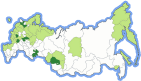Tele2 Russia Map